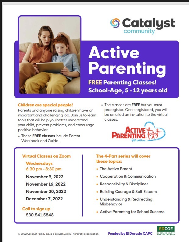 Active Parenting - FREE Classes
